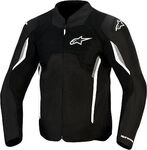Alpinestars AST V3 Air, Textiljacke - Schwarz/Dunkelgrau/Wei&szlig; - M