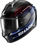 Shark Skwal i3 Light-Blur, Integralhelm - Schwarz/Rot/Blau - L