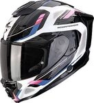 Scorpion EXO-1500 Air Sleek, Integralhelm - Schwarz/Wei&szlig;/Rosa/Blau - M