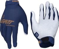 Leatt 2.5 X-Flow V26, Handschuhe Damen - Blau/Gold - M