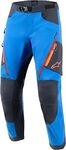 Alpinestars Maxdura Dual, Textilhose - Blau/Dunkelgrau/Orange - 34