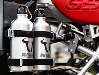 SW-Motech Trax Flaschen-Kit 2, Zubeh&ouml;r-Set - Silber/Schwarz