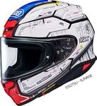 Shoei NXR2 Gundam, Integralhelm - Wei&szlig;/Rot/Blau/Schwarz - XS