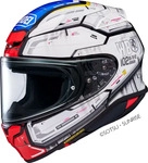 Shoei 11.16.907.5, Shoei NXR2 Gundam, Integralhelm - Wei&szlig;/Rot/Blau/Schwarz - L