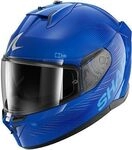 Shark D-Skwal 3 SP Lyne, Integralhelm - Blau/Silber/Hellblau - L