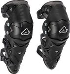 Acerbis Impact Evo 3.0, Knieprotektoren - Schwarz/Schwarz - Einheitsgr&ouml;&szlig;e