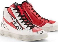 Alpinestars Stated Flair, Schuhe - Wei&szlig;/Hellrot - 9 US