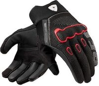 Revit Hyperspeed 3, Handschuhe - Schwarz/Neon-Rot - S