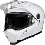 Simpson Journey Bandit Solid, Klapphelm - Wei&szlig; - S