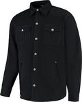 Rusty Stitches Dean Fleece Tech, Hemd/Textiljacke - Schwarz - XL