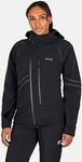 Knox Impass, &Uuml;berjacke wasserdicht Damen - Schwarz - XS