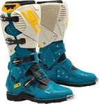 Sidi Crossfire 3, Stiefel - Beige/Petrol/Gelb - 43 EU