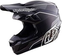 Troy Lee Designs SE5 Polycarbonate Stand, Motocrosshelm - Schwarz/Grau - XS