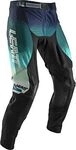 Leatt 4.5 Marine, Textilhose Damen - Schwarz/Wei&szlig;/T&uuml;rkis/Blau - L