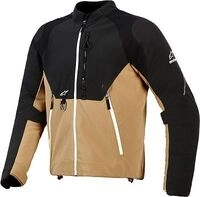 Alpinestars Provoke, Textiljacke - Schwarz/Beige - L