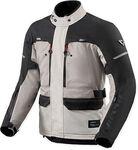 Revit Outback 5 H2O, Textiljacke wasserdicht - Hellgrau/Schwarz - S