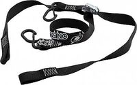 ONeal De Luxe Soft Hook Tie Downs, Spanngurte - Schwarz - Einheitsgr&ouml;&szlig;e