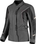 Rusty Stitches Leah, Textiljacke wasserdicht Damen - Dunkelgrau/Schwarz - 38