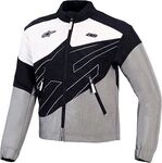 Alpinestars Stella Moshell, Textiljacke Damen - Grau/Schwarz/Wei&szlig;/Pink - M