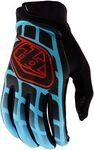 Troy Lee Designs GP Pro Framework, Handschuhe - Schwarz/Hellblau - S