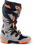 Alpinestars Tech 7 Enduro, Stiefel - Schwarz/Grau/Neon-Orange - 5 US