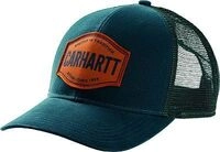 Carhartt Oakland Rooted in Traditions, Kappe - Petrol/Orange - Einheitsgr&ouml;&szlig;e
