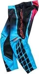 Troy Lee Designs GP Pro Framework, Textilhose - Schwarz/Hellblau/Lila - 28