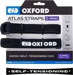 Oxford Atlas D-Ring, selbstspannende Gurte - Schwarz - 26 mm x 1