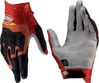 Leatt 4.5 Lite Burn, Handschuhe - Orange/Schwarz/Wei&szlig; - M