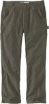Carhartt Rugged Flex Relaxed Duck Dungaree, Textilhose - Oliv (316) - W36/L32