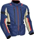 Acerbis X-Travel 2.0, Textiljacke Unisex - Blau/Beige/Rot - S