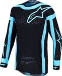 Alpinestars Supertech Vesta, Trikot - Schwarz/T&uuml;rkis - S