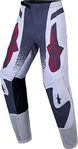 Alpinestars Supertech Swan, Textilhose Jugend - Helllila/Dunkelgrau/Neon-Rot -...