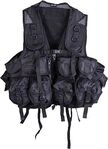 Mil-Tec Tactical, Weste - Schwarz - Einheitsgr&ouml;&szlig;e