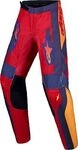Alpinestars Fluid Hunt, Textilhose Jugend - Rot/Dunkelgrau/Orange - 24