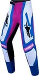 Alpinestars Supertech Maven, Textilhose Jugend - Wei&szlig;/Pink/Blau/Schwarz - 24