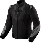 Revit Hyperspeed 3 H2O, Textiljacke wasserdicht - Schwarz/Dunkelgrau - S