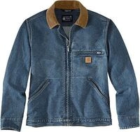 Carhartt Detroit, Jeansjacke - Blau - XXL