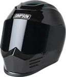 Simpson 18621-M-216, Simpson Speed 12 O Clock, Integralhelm - Schwarz/Wei&szlig; - M