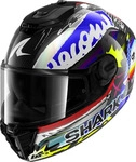 Shark HE8163EDBUM, Shark Spartan RS Carbon Streetrush, Integralhelm -
