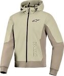Alpinestars Radium Tech Hoodie, Textiljacke - Beige/Hellbraun - L