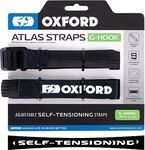 Oxford Atlas G-Hook, selbstspannende Gurte - Schwarz - 26 mm x 1