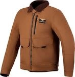 Alpinestars Mustang, Textiljacke wasserdicht - Braun/Dunkelbraun - L