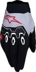Alpinestars Full Bore V2, Handschuhe - Schwarz/Helllila/Rot - S