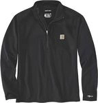Carhartt Force Half-Zip, T-Shirt langarm - Schwarz - L
