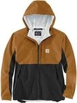 Carhartt Monterey Packable, Textiljacke wasserdicht - Hellbraun/Schwarz - S