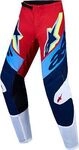 Alpinestars Supertech Dyna, Textilhose Jugend - Rot/Wei&szlig;/Dunkelblau/Blau - 22