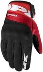 Spidi Flash-KP, Handschuhe - Schwarz/Rot - S