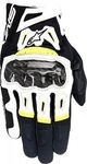Alpinestars SMX 2 Air Carbon V2, Handschuhe - Schwarz/Wei&szlig;/Neon-Gelb - XXL
