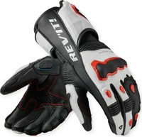 Revit FGS234-3020-XL, Revit Quantum 3, Handschuhe - Wei&szlig;/Neon-Rot - XL